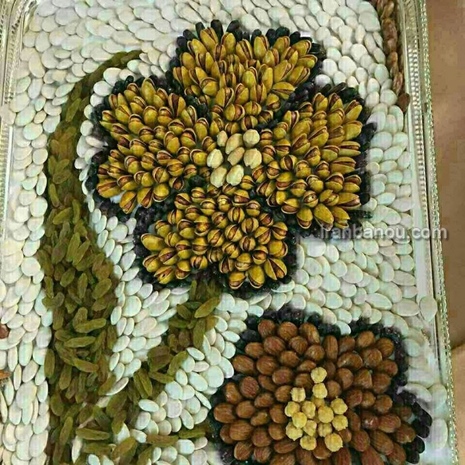 تزیین آجیل برای شب یلدا