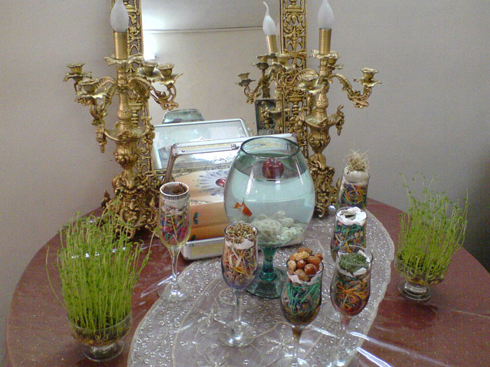 مدل سفره هفت سین جدید, سفره هفت سین 95, هفت سین, سفره هفت سین سنتی ,مدل سفره هفت سین, تزیین سفره هفت سینسفره هفت سین نوروز