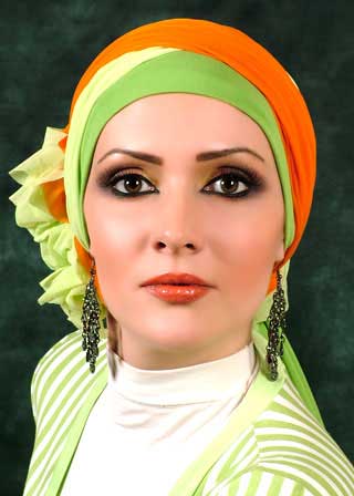 مدل بستن روسری