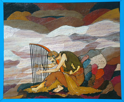 صنایع دستی چرمی, هنر معرق چرم, هنر سوخت چرم