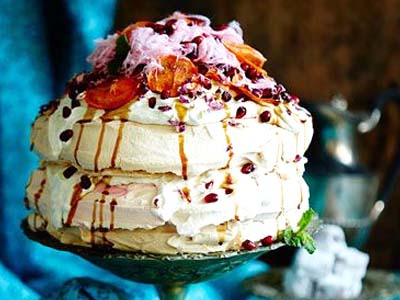 طرز تهیه دسر،دسر شاهانه ،پاولووا،استرالیا،طرز تهیه،شیرینی پزی
