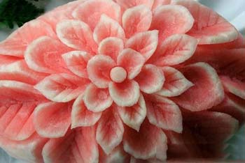 میوه آرایی شب یلدا , تزیین میوه های شب یلدا