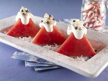 میوه آرایی شب یلدا , تزیین میوه های شب یلدا