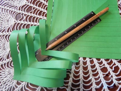 کاردستی کاج کاغذی,کاردستی, کاردستی کاج