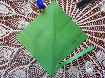 کاردستی کاج کاغذی,کاردستی, کاردستی کاج