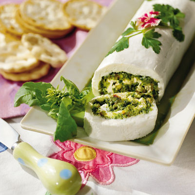 رولت پنیری برای سفره افطار