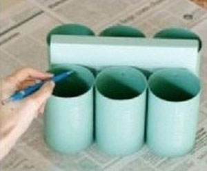 کارهای هنری با قوطی فلزی,ساخت جاقاشقی با قوطی