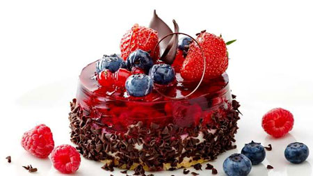 ایده تزیین دسر ژله ای ,تزیین ژله