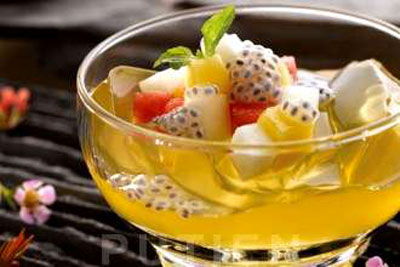 ایده تزیین دسر ژله ای ,تزیین ژله