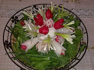 آموزش سبزی آرایی,تزیین سبزی خوردن آموزش سبزی آرایی,تزیین سبزی خوردن