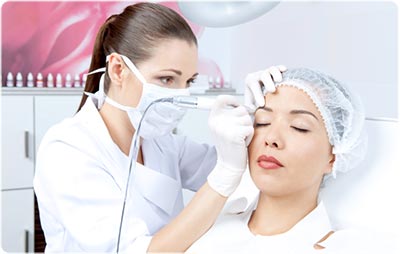 آرایش چشم,میکروپیگمنتیشن,هاشور ابرو با میکروپیگمنتیشن