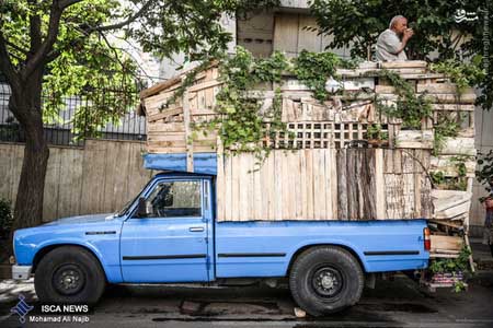 استفاده متفاوت از نیسان آبی‌