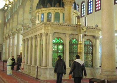 حضرت یحیی(ع),مقبره حضرت یحیی (ع),زندگینامه حضرت یحیی(ع)