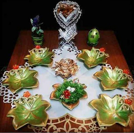 عکس سفره هفت سین سال نو, عکس از سفره عید نوروز