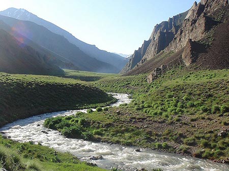 وارنگه رود,دره وارنگه رود,مسیر وارنگه رود