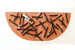 کاردستی لانه پرنده, کاردستی با مقوا کاردستی،کاردستی لانه پرنده،ساخت کاردستی پرنده