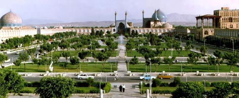 قشه میدان نقش جهان, معماری میدان نقش جهان