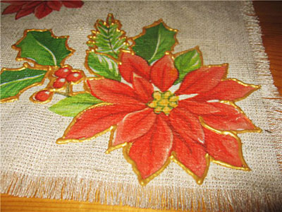 آموزش مرحله ای دکوپاژ روی گونی, نحوه دکوپاژ روی گونی