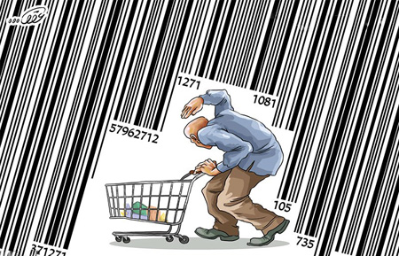 کاریکاتور گرانی, کاریکاتورهای اجتماعی