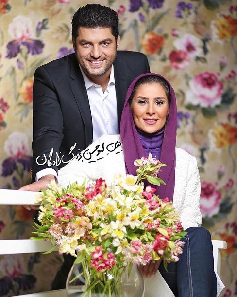 عکس متفاوت و جدید سام درخشانی و همسرش عسل امیرپور