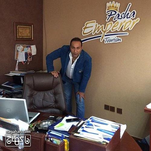 عکس جدید علی پاشا دوست  برزو ارجمند