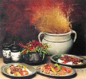 کاکا با آرد گندم(غذای گیلانی),