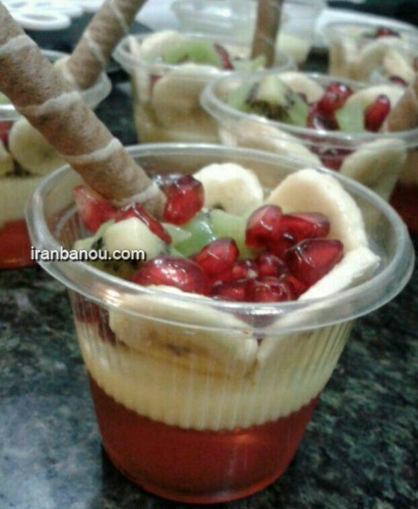 دسر یلدایی,  دسر انار, دسر هندوانه ,دسر شب چله ,تزیینات شب چله, دسر های یلدایی, دسر ساده, دسر خوشمزه, دسر پرتقال, دسر موز