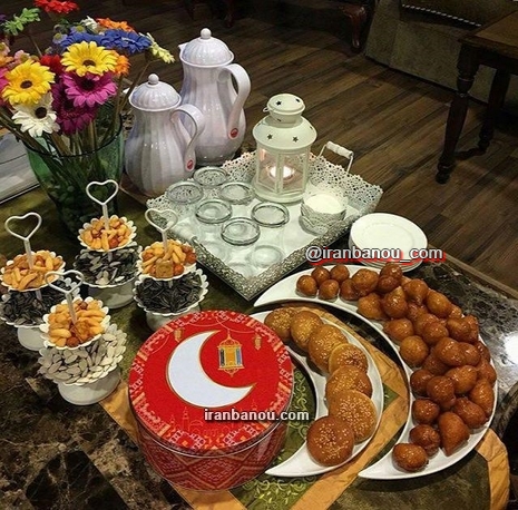 سفره افطاری مجلسی