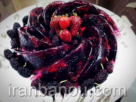 تزیین ژله میوه ای,تزئین انواع مختلف ژله و دسر ,تزیین ژله ,تزیین ژله بستنی, تزیین ژله خرده شیشه ,تزیین ژله تزریقی ,تزیین دسر