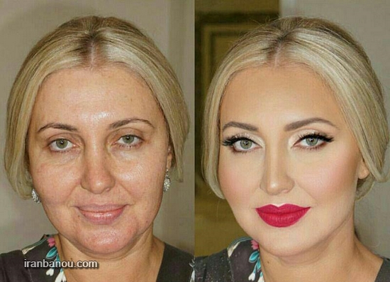  آرایش عروس اروپایی
