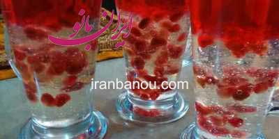 ژله حبابی, ژله حبابی انار, آموزش ژله حبابی, ژله حبابدار, ژله حلزونی 