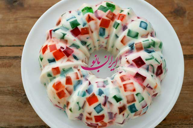 فیلم آموزش ژله خورده شیشه