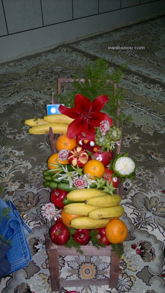 تزیین شب یلدا برای عروس