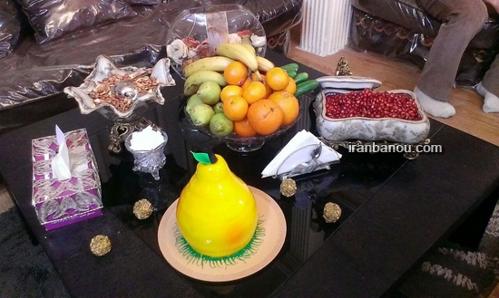 عکس سفره شب یلدا