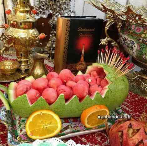تزیین هندوانه با روبان فیلم تزیین هندوانه