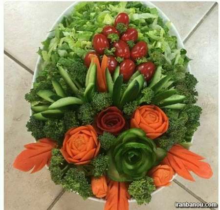 تزیین سالاد با لبو طرز تهیه سس سالاد فصل