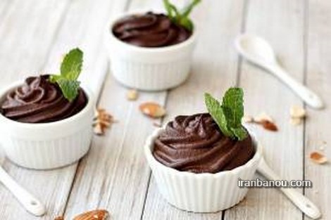 افزایش قوای جنسی در زنان پودینگ شکلاتی و آووکادو