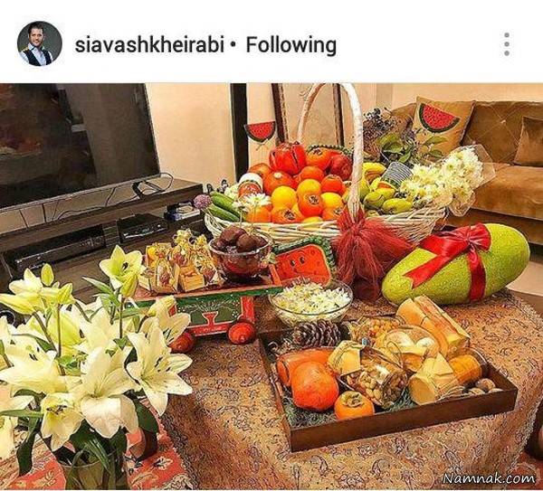 عکسهای یلدایی هنرمندان 