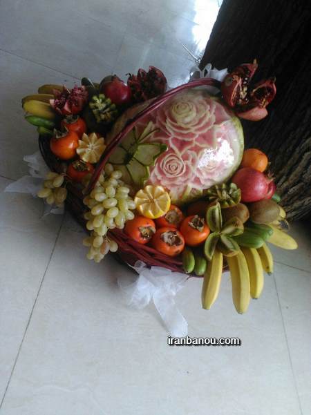سفره شب یلدا عروس