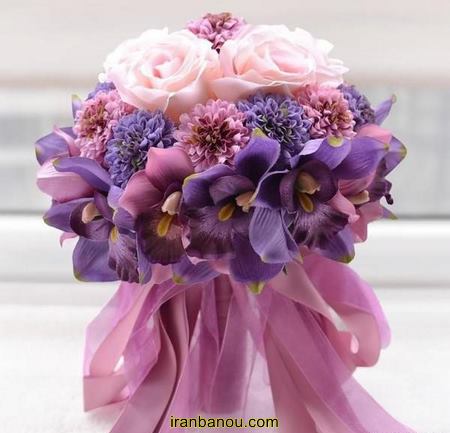 دسته گل عروس لیلیوم دسته گل عروس جدید