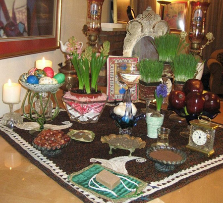 سفره هفت سین,عکس سفره هفت سین