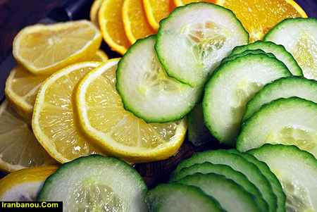 فواید خیار برای پوست ماسک خیار برای سفید شدن پوست