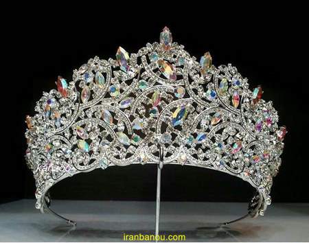 تاج ژله ای تاج عروس مدل ملکه ای