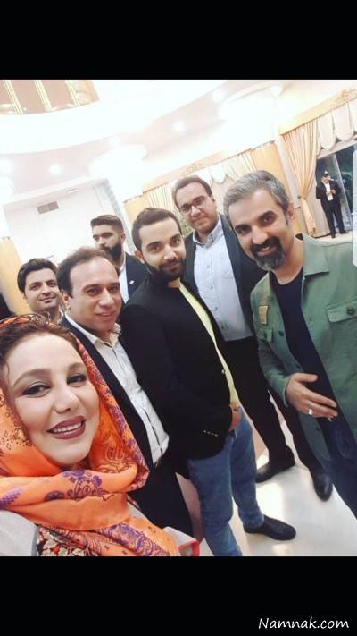 هنرمندان در مهمانی افطار بهنوش بختیاری مهمانی افطار بهنوش بختیاری