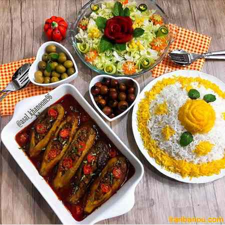 تزیین میز شام شیک تزیین سفره مهمانی پاگشا
