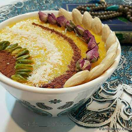  تزیین شله زرد بدون شابلون