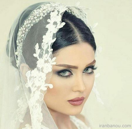 آرایش عروس اروپایی عروس ایرانی قبل و بعد ارایش