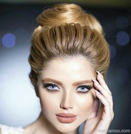 مدل موی عروس جدید مدل مو عروس با تاج