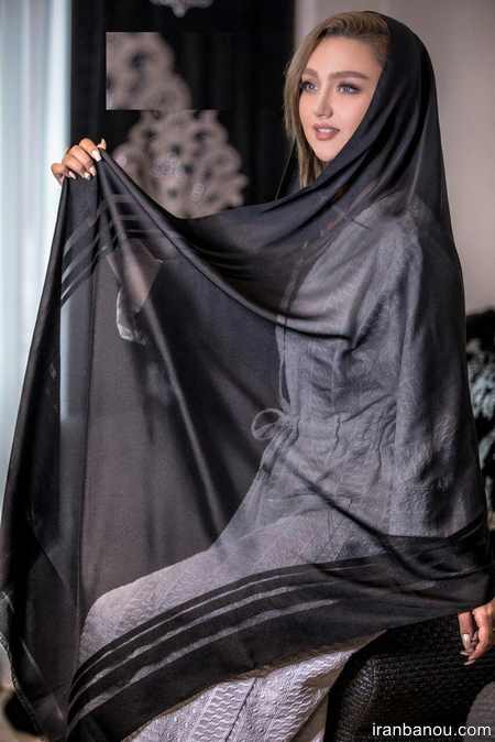 مدل شال مجلسی حریر شال حریر ساده