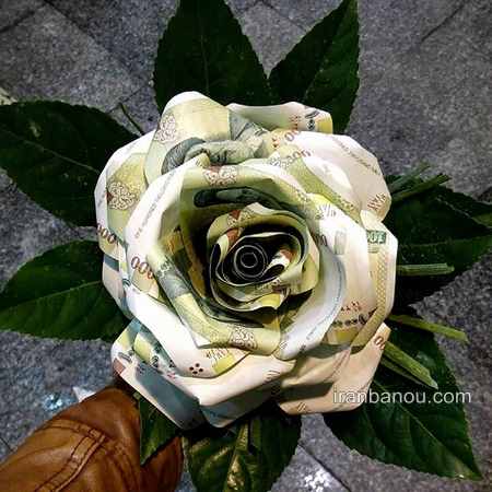 طرح های متنوع از انواع تزیین پول